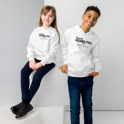 Invisible Disability (Awareness for All) Kids Hoodie