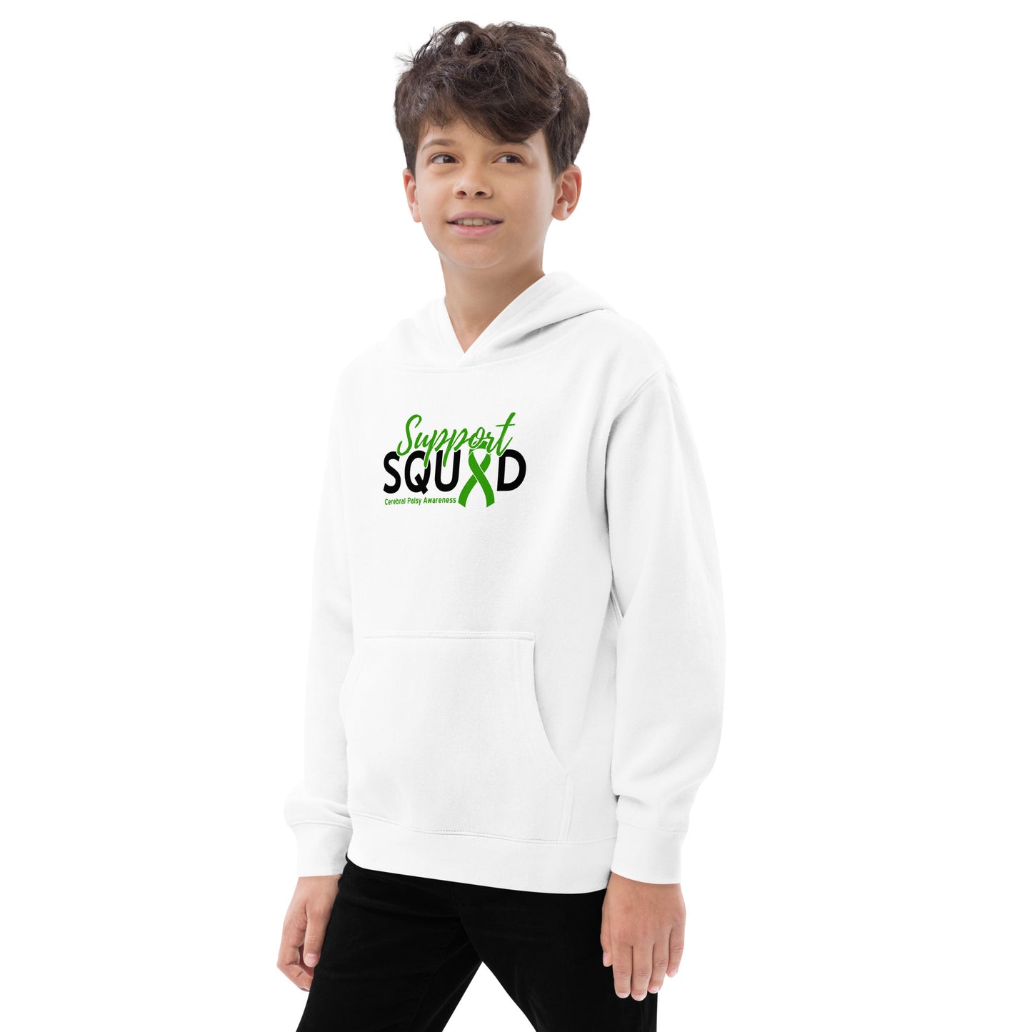 Cerebral Palsy Support Squad Kids Hoodie