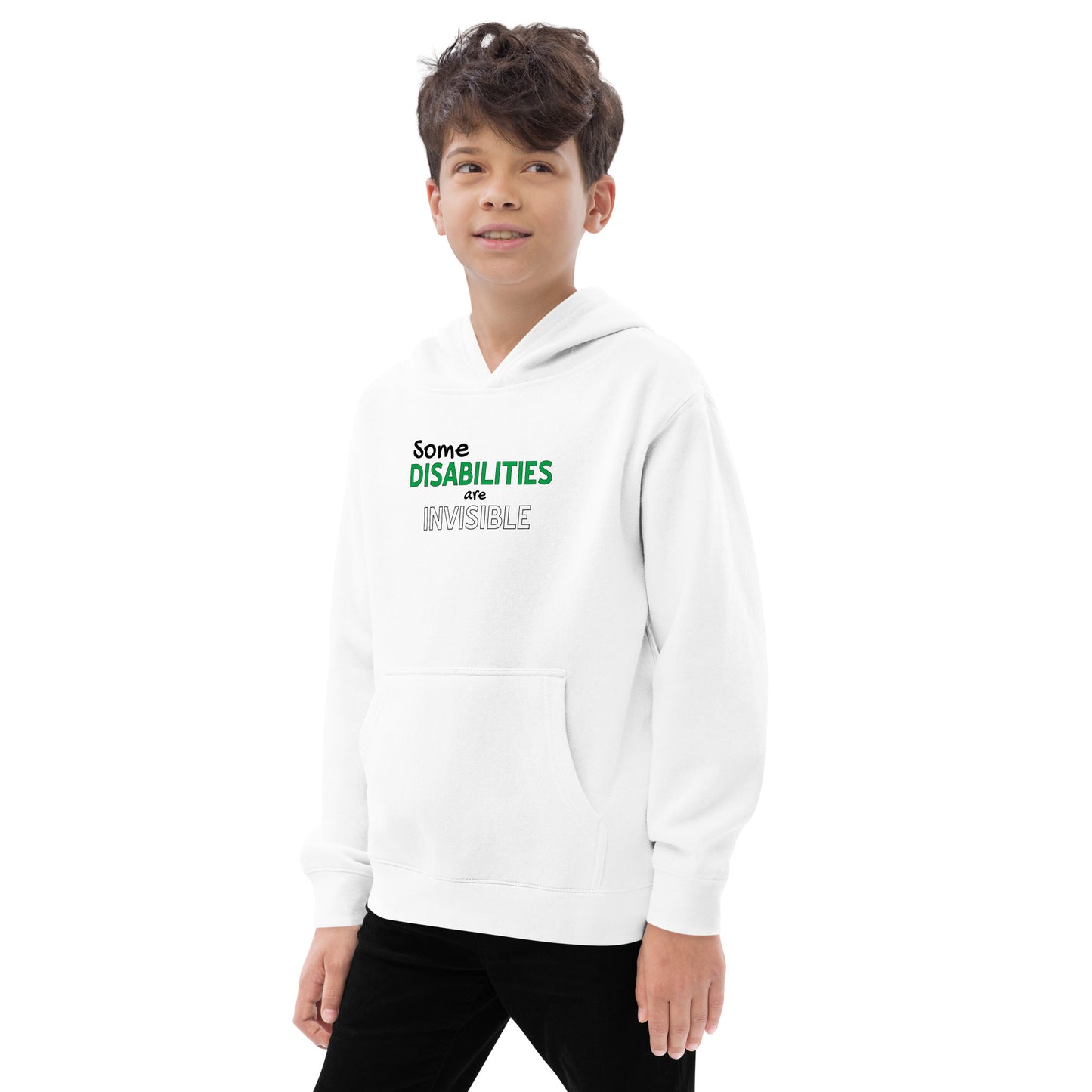 Cerebral Palsy Invisible Disability Kids Hoodie