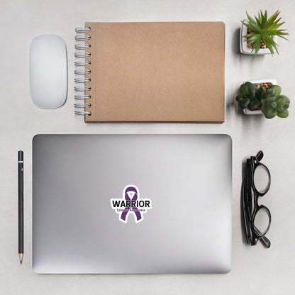 Epilepsy Warrior III Vinyl Sticker