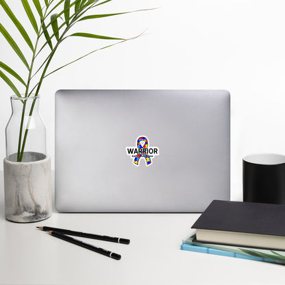 Autism Warrior Vinyl Sticker