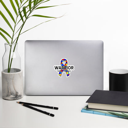 Autism Warrior Vinyl Sticker