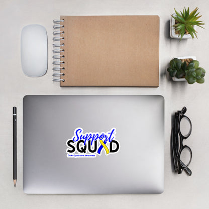 Down syndrome Support Squad Vinyl Sticker