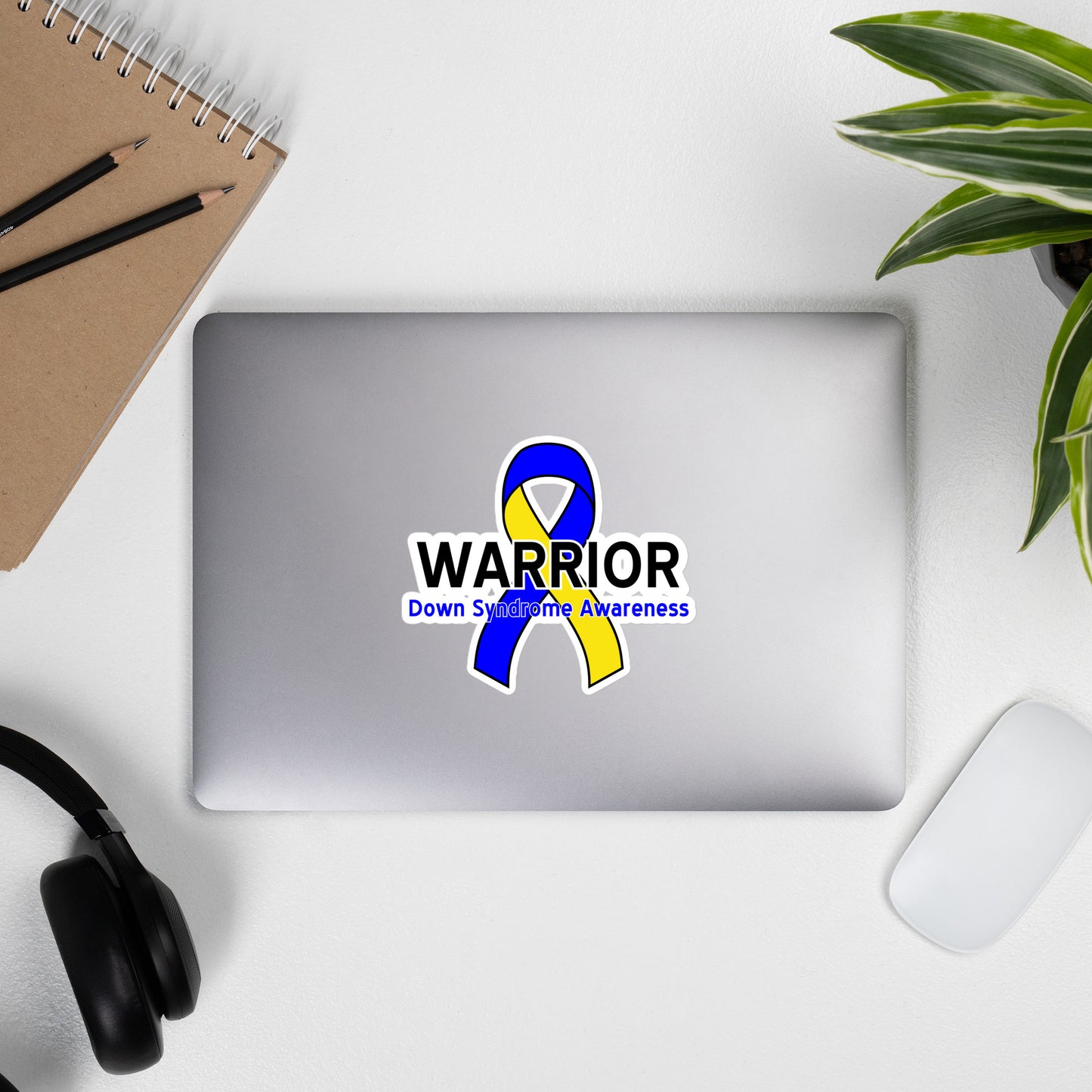 Down Syndrome Warrior III Vinyl Sticker