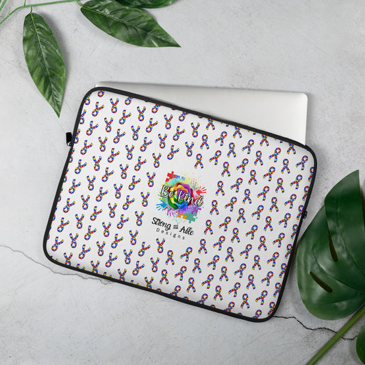 Autism Awareness Ribbon Laptop Sleeve