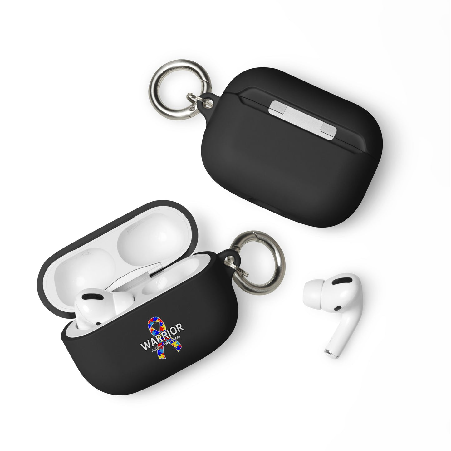 Autism Warrior III Rubber Case for AirPods®