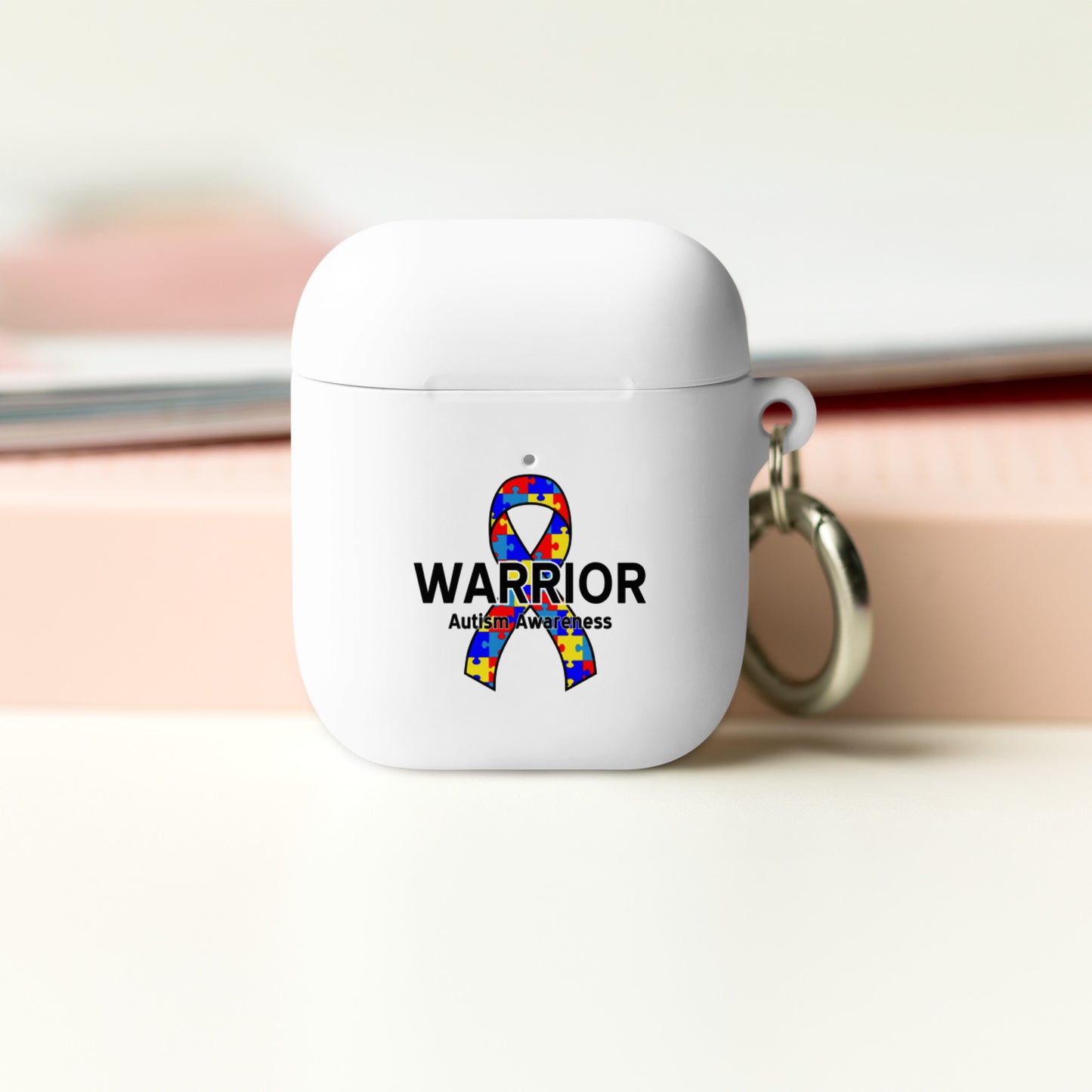 Autism Warrior III Rubber Case for AirPods®