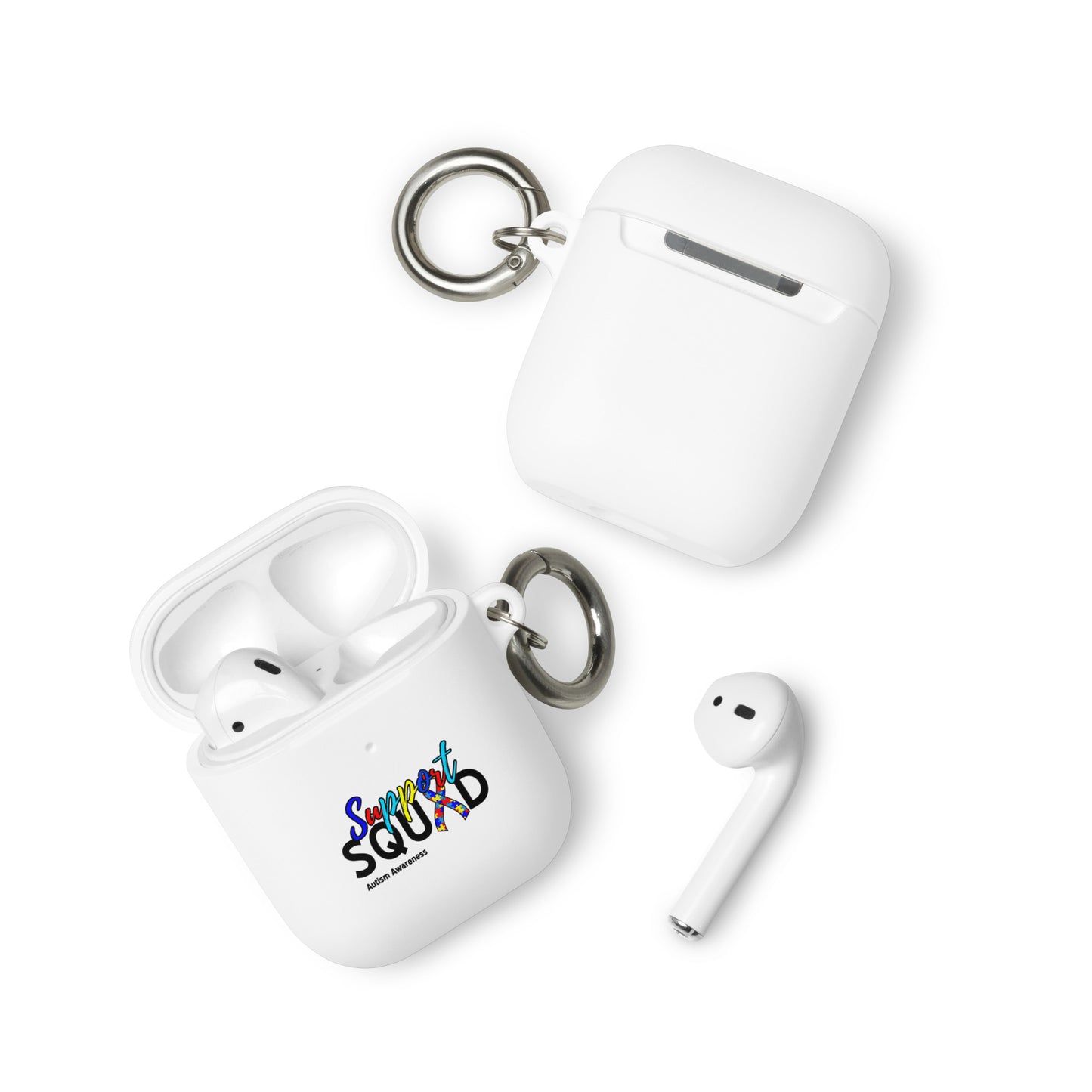 Autism Support Squad Rubber Case for AirPods®