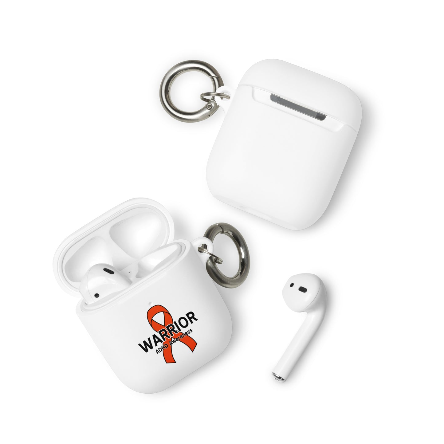 ADHD Warrior III Rubber Case for AirPods®