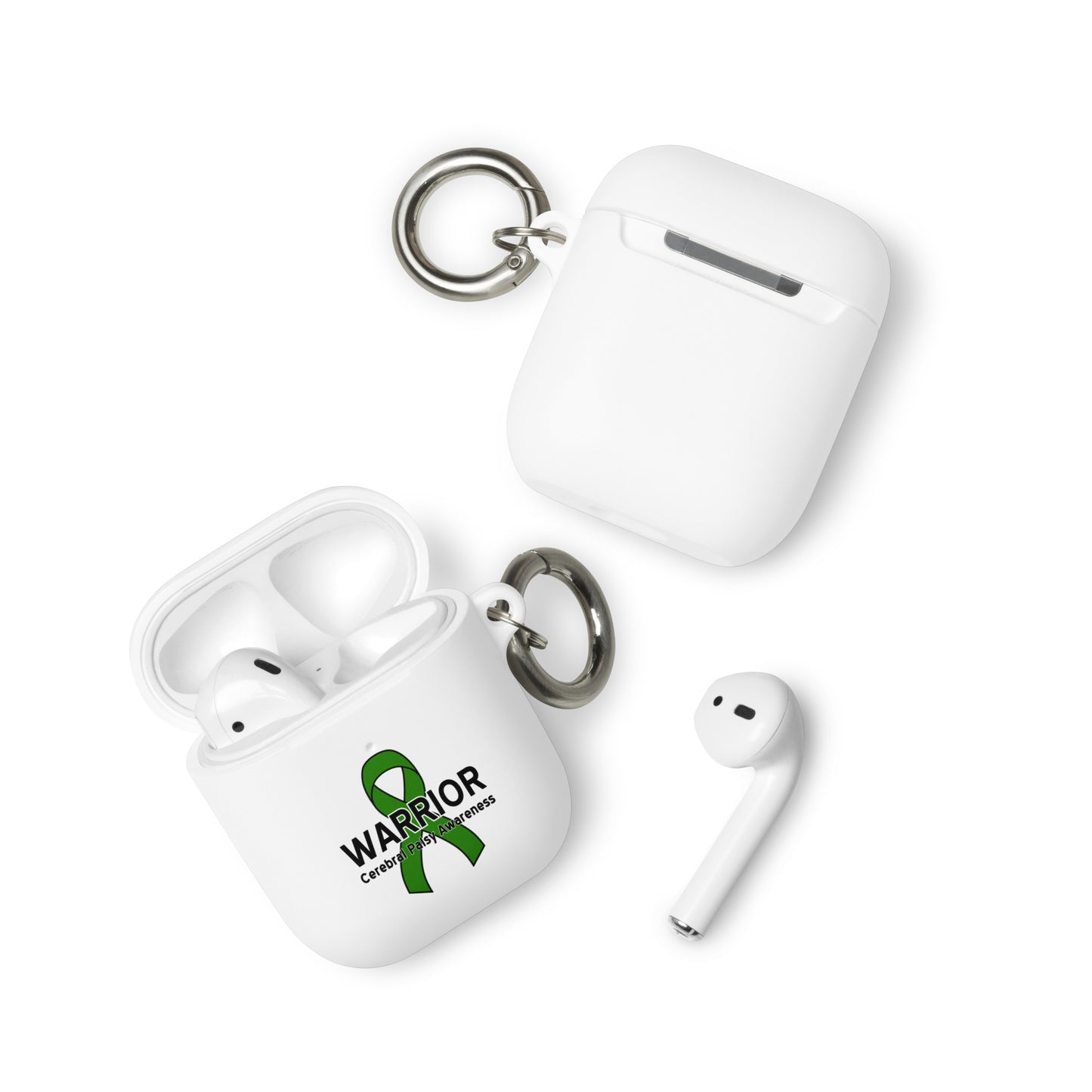 Cerebral Palsy Warrior III Rubber Case for AirPods®