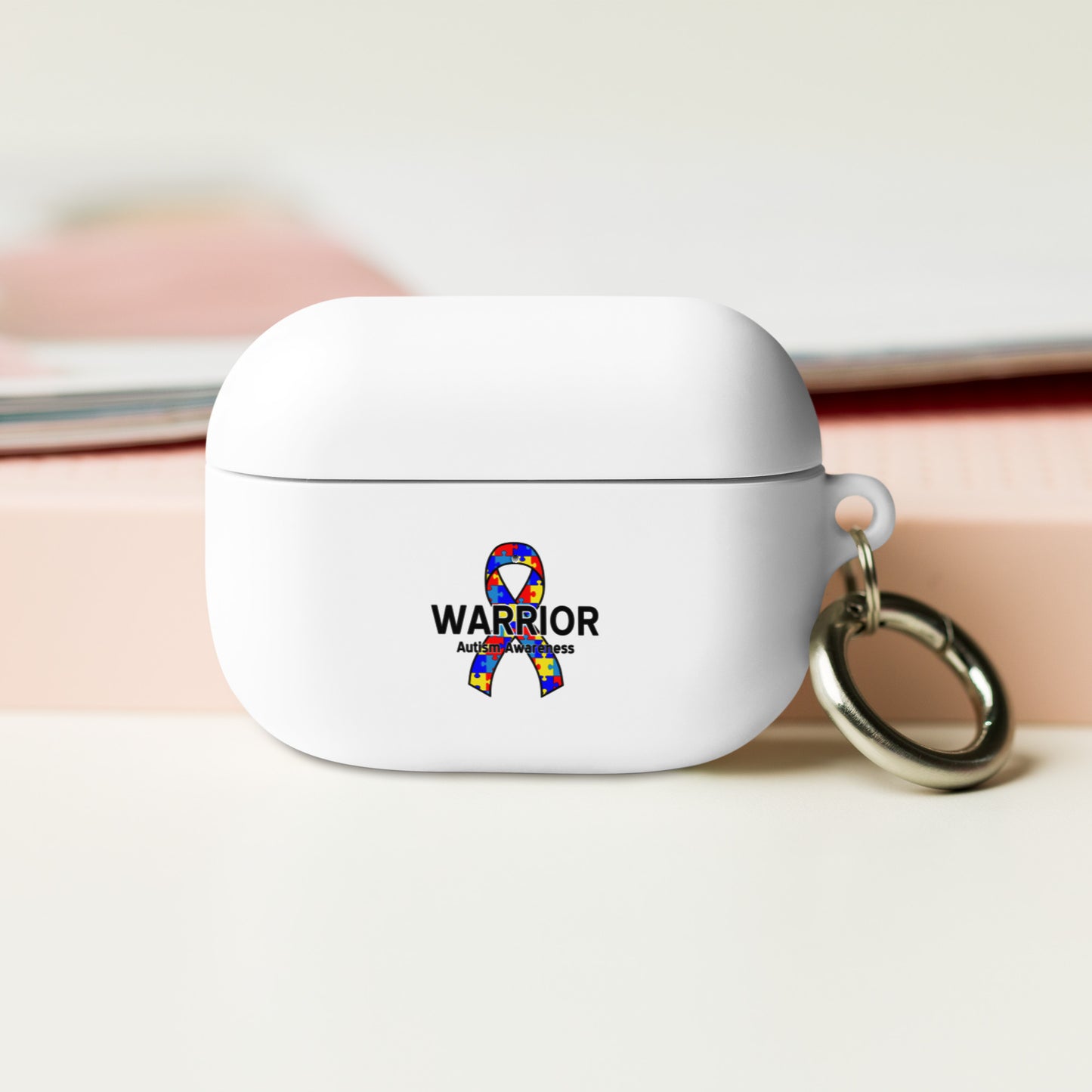 Autism Warrior III Rubber Case for AirPods®