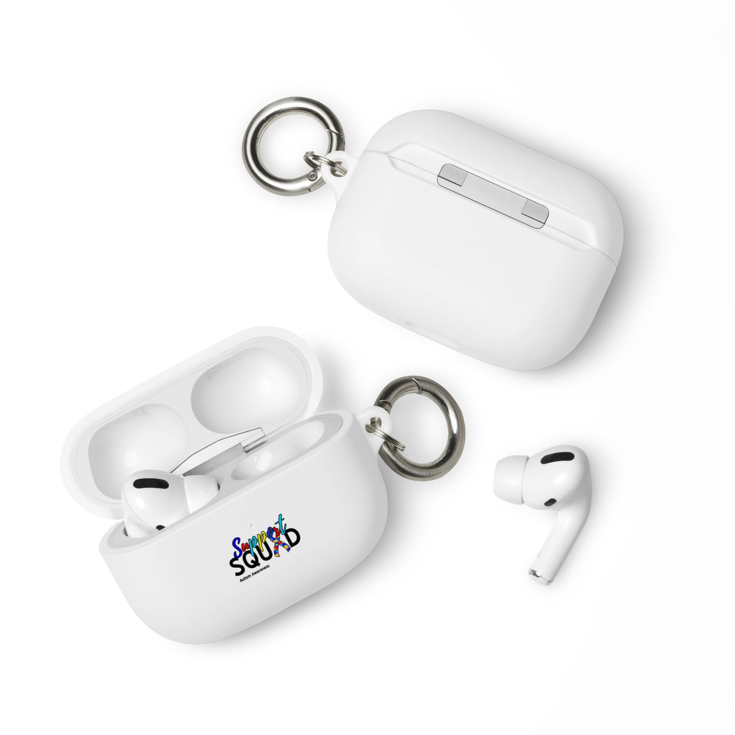 Autism Support Squad Rubber Case for AirPods®