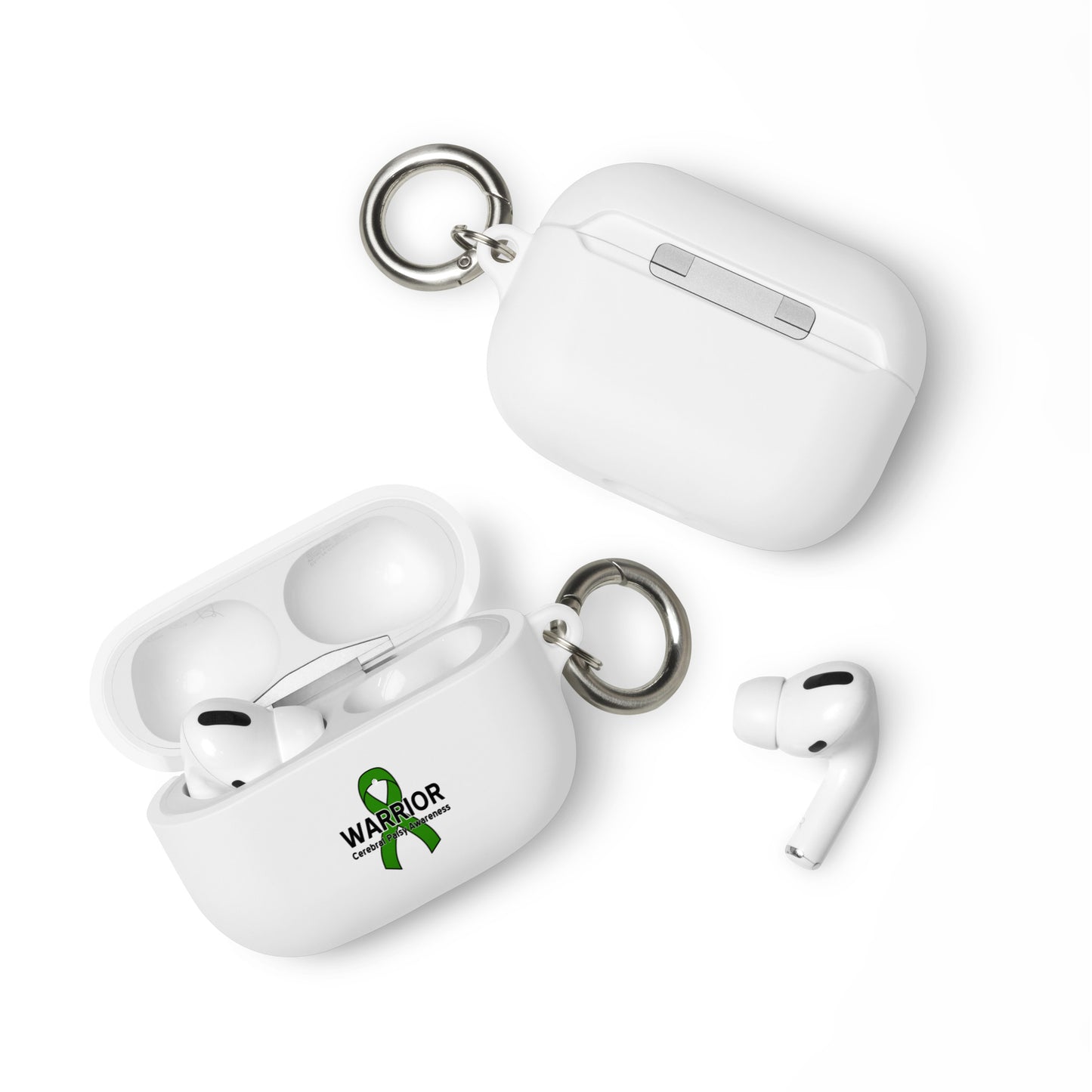 Cerebral Palsy Warrior III Rubber Case for AirPods®