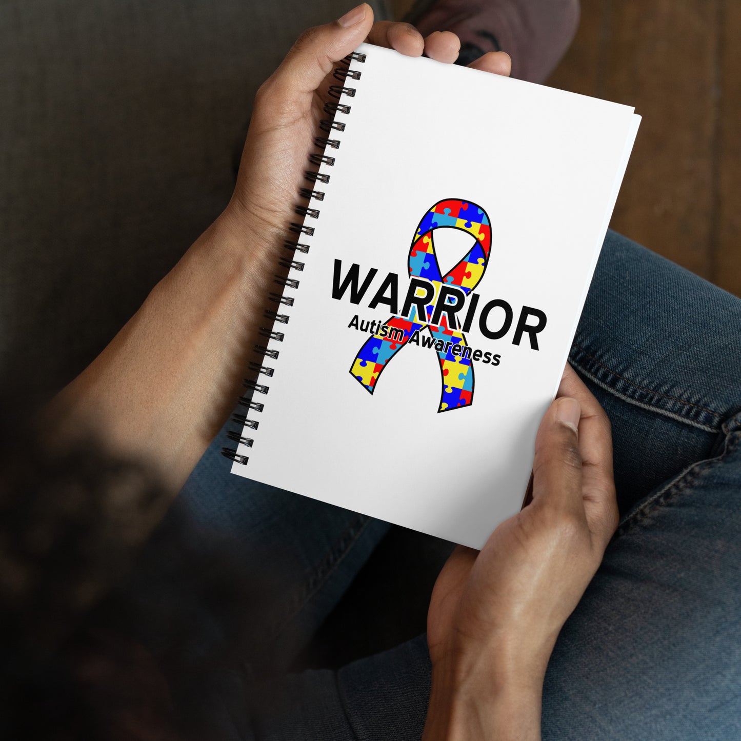 Autism Warrior III Spiral Notebook