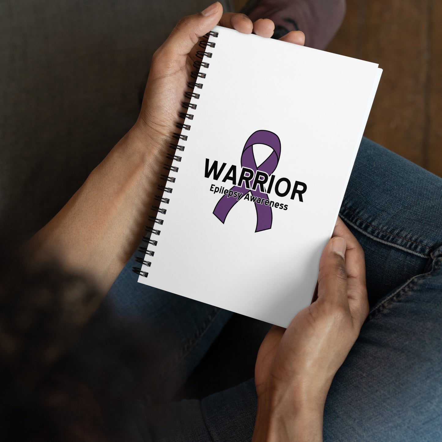 Epilepsy Warrior Spiral Notebook