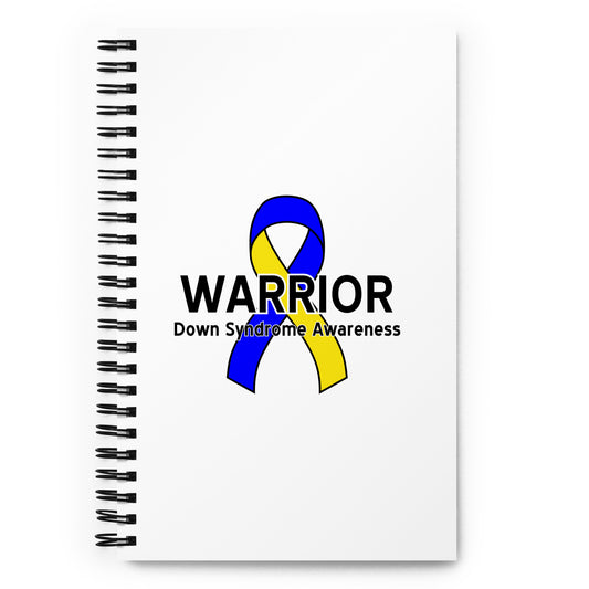 Down Syndrome Warrior III Spiral Notebook