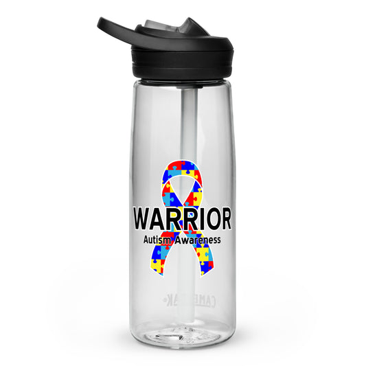 Autism Warrior III Sports Bottle