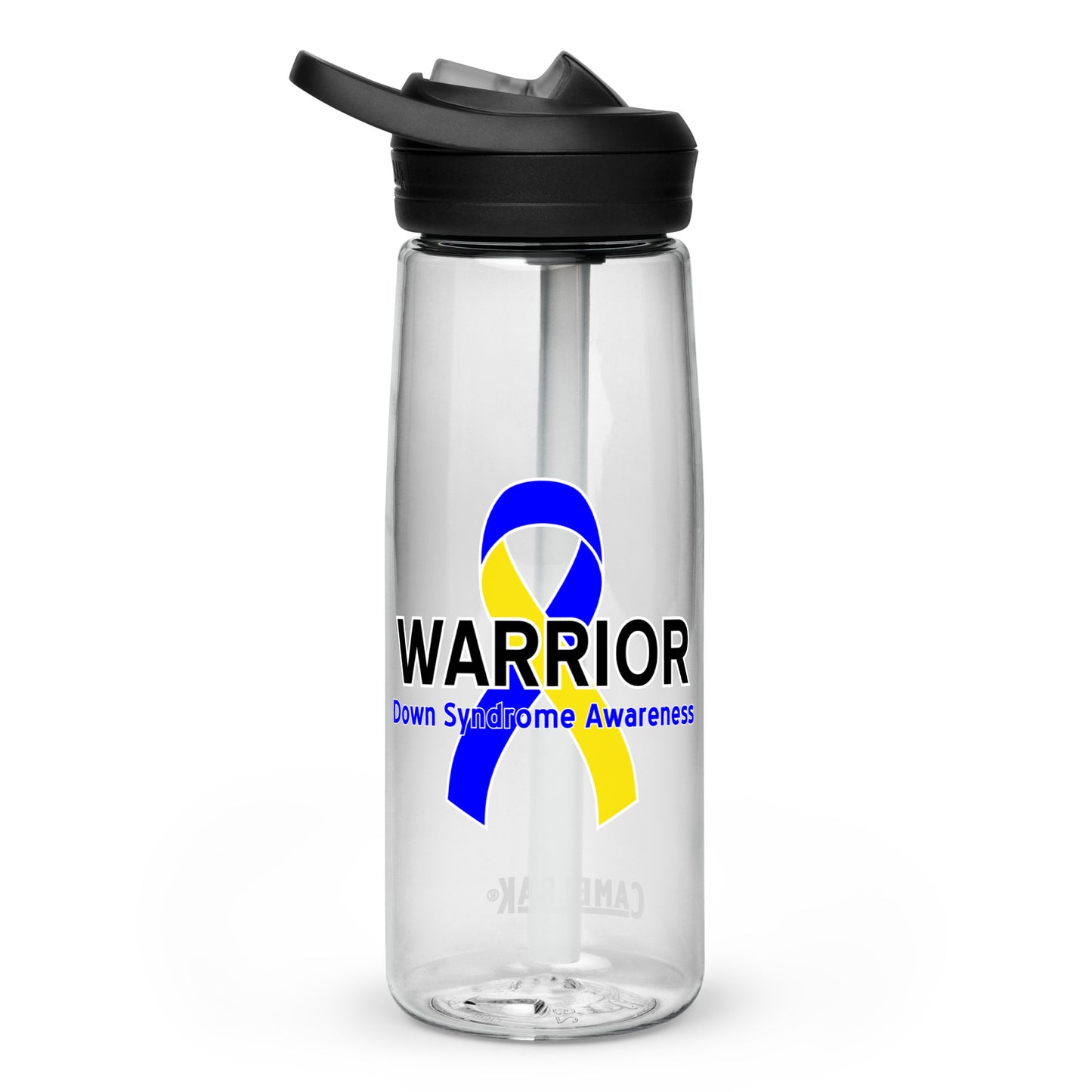 Down Syndrome Warrior III Sports Bottle