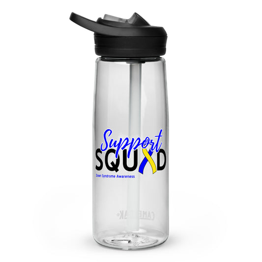 Down syndrome Support Squad Sports Bottle