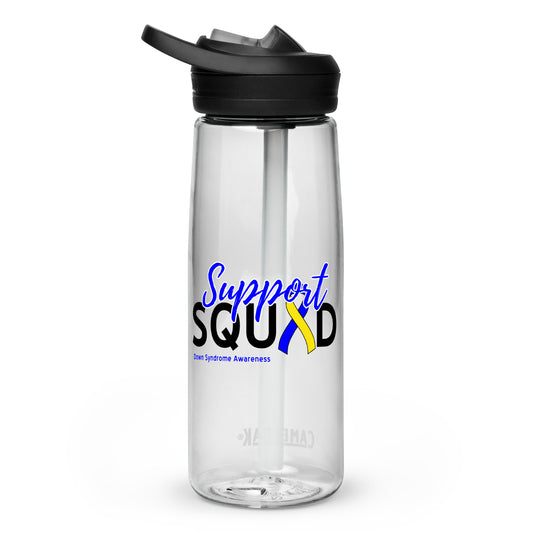 Down syndrome Support Squad Sports Bottle