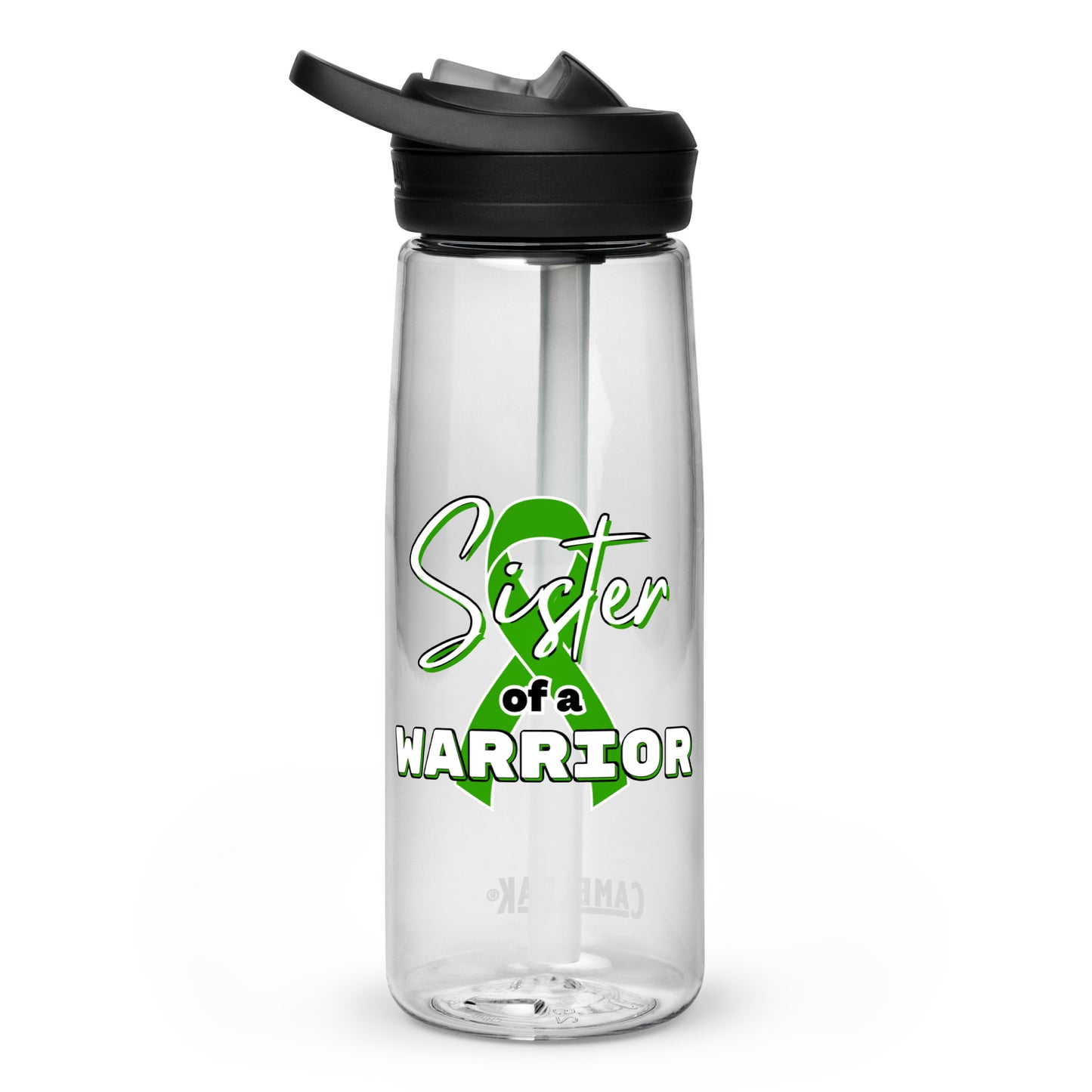 Cerebral Palsy Sister of a Warrior Sports Bottle