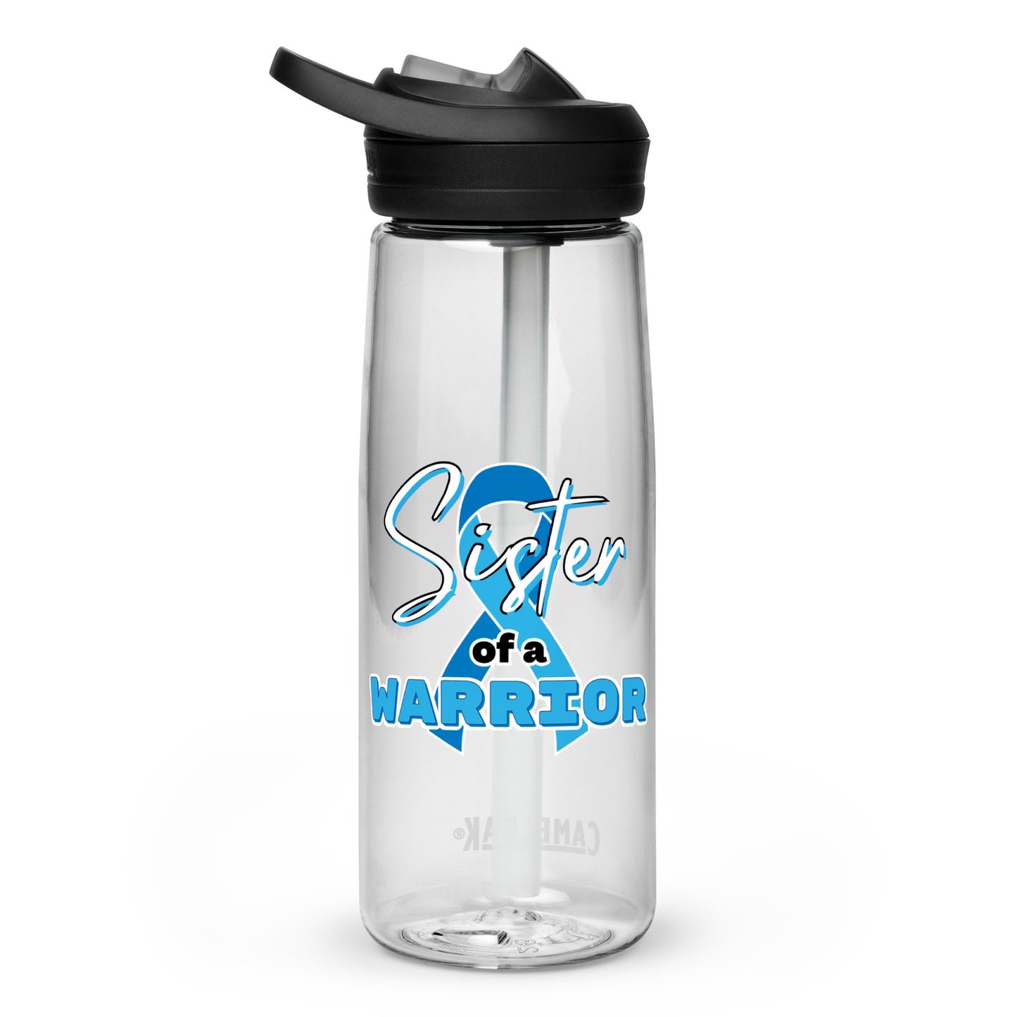 Hydrocephalus Sister of a Warrior Sports Bottle