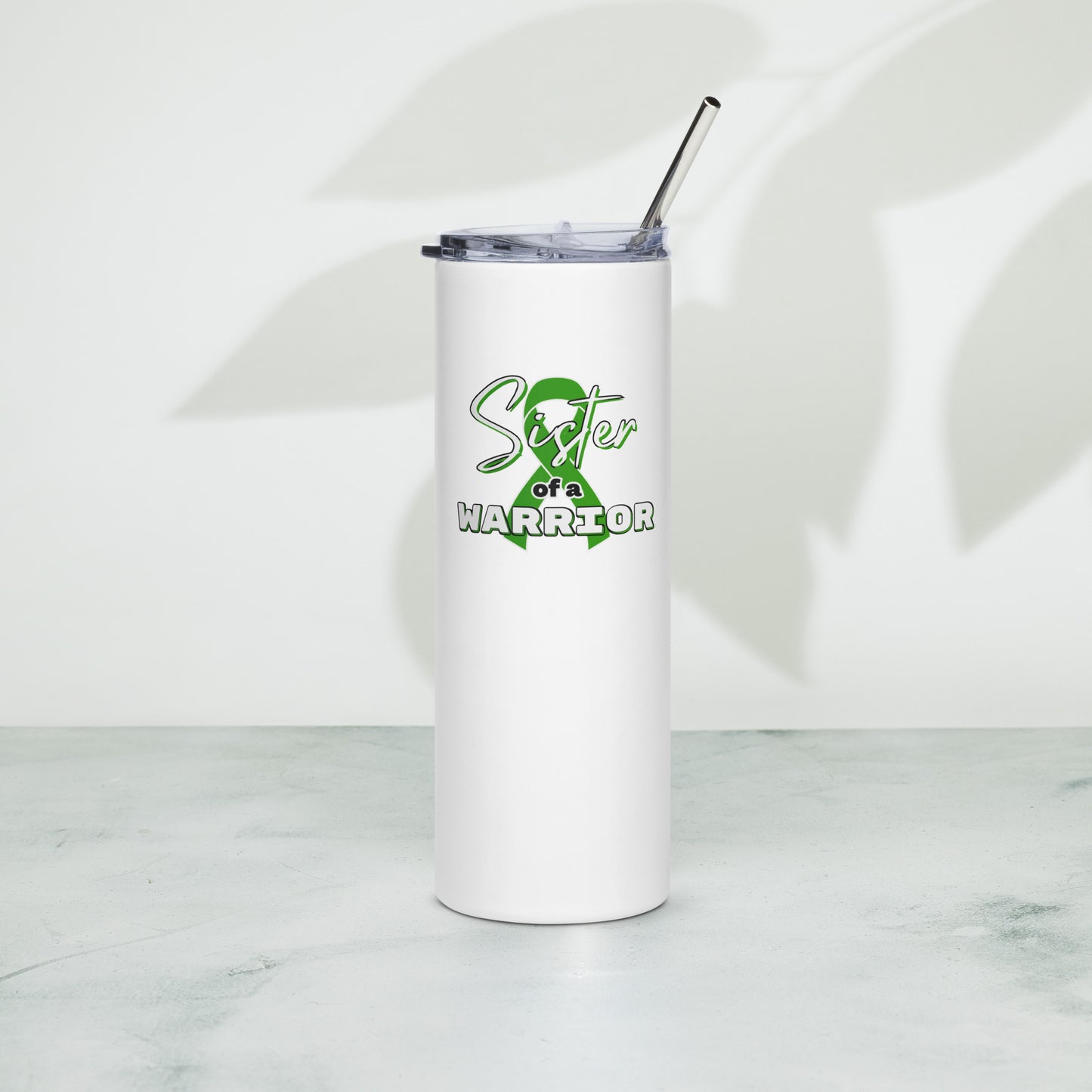 Cerebral Palsy Sister of a Warrior Skinny Tumbler