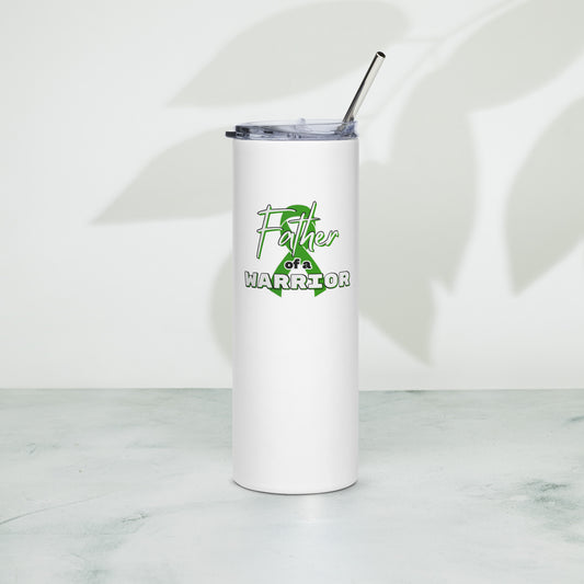 Cerebral Palsy Father of a Warrior Skinny Tumbler