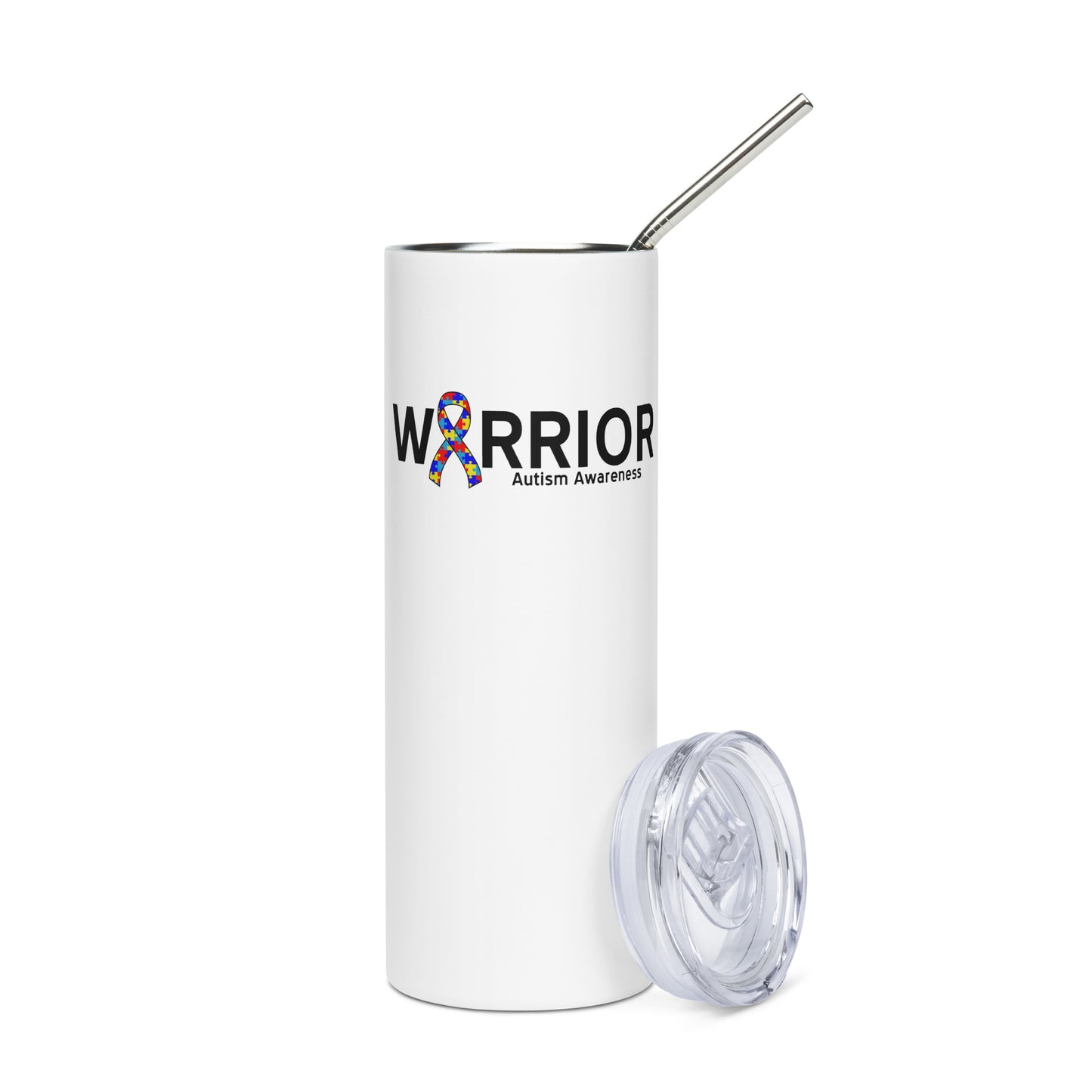 Autism Warrior I Skinny Tumbler