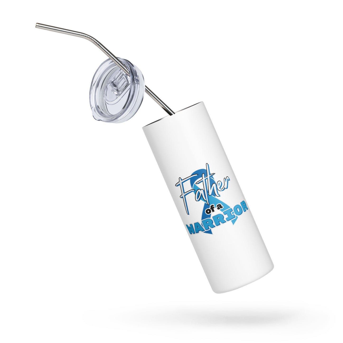 Hydrocephalus Father of a Warrior Skinny Tumbler