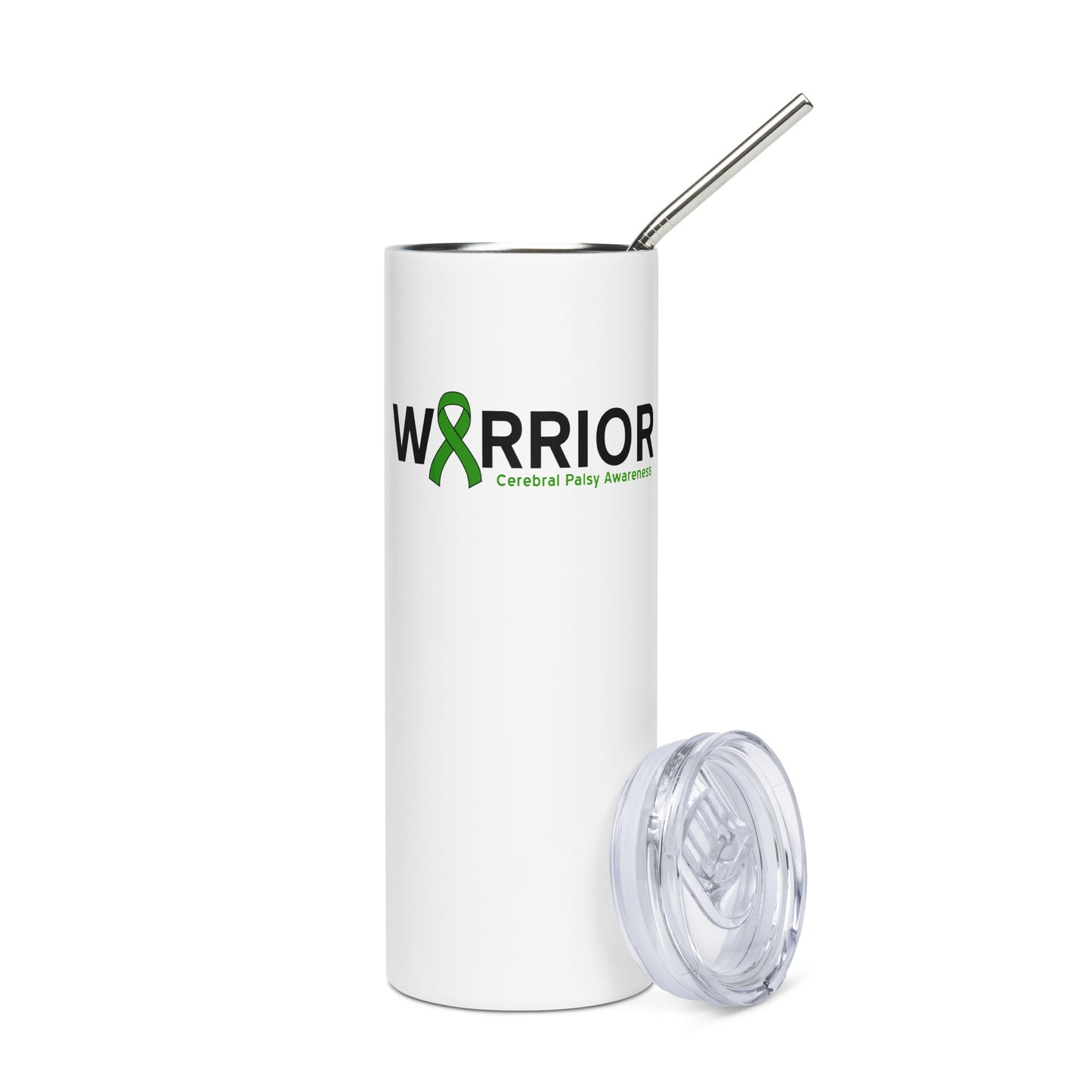 Cerebral Palsy Warrior I Skinny Tumbler