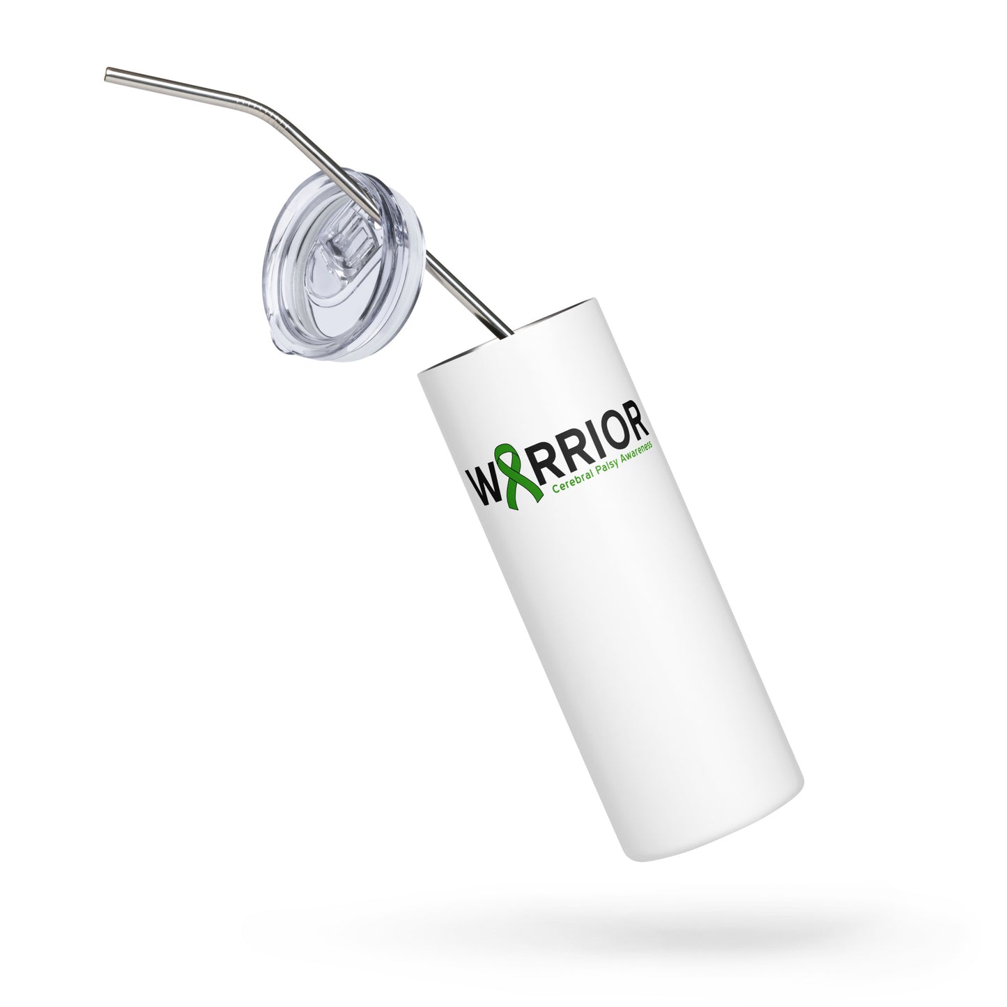Cerebral Palsy Warrior I Skinny Tumbler