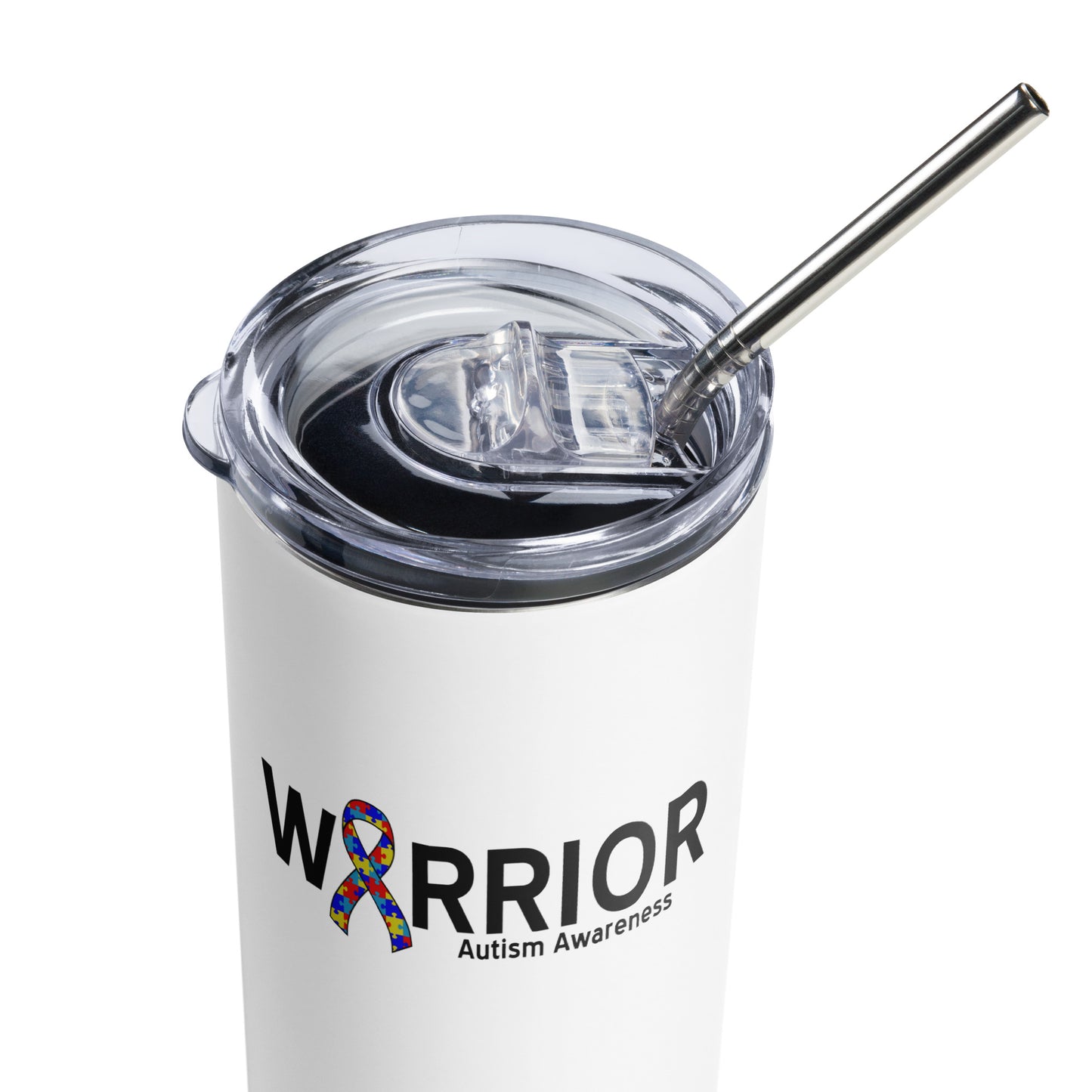 Autism Warrior I Skinny Tumbler