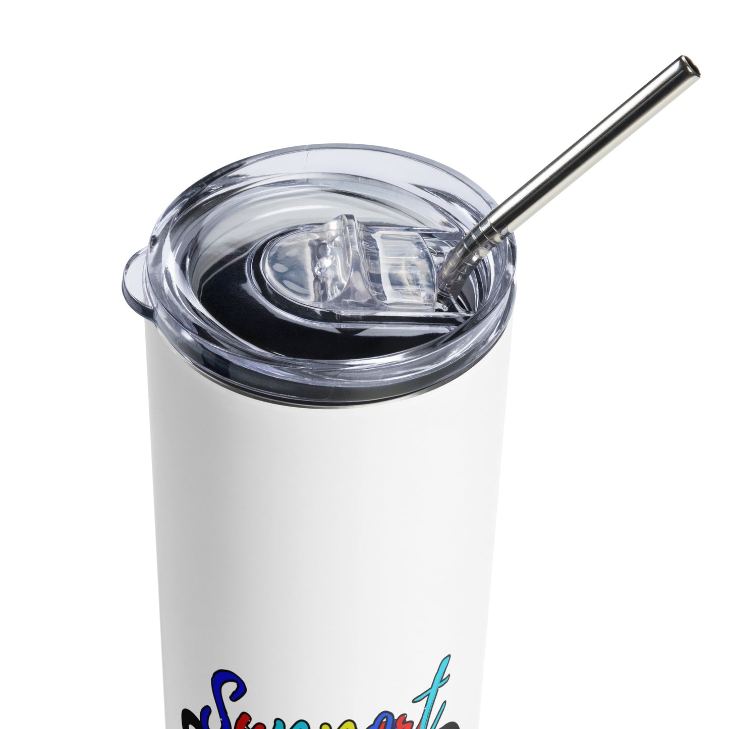 Autism Support Squad Skinny Tumbler