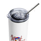 Autism Brother of a Warrior Skinny Tumbler