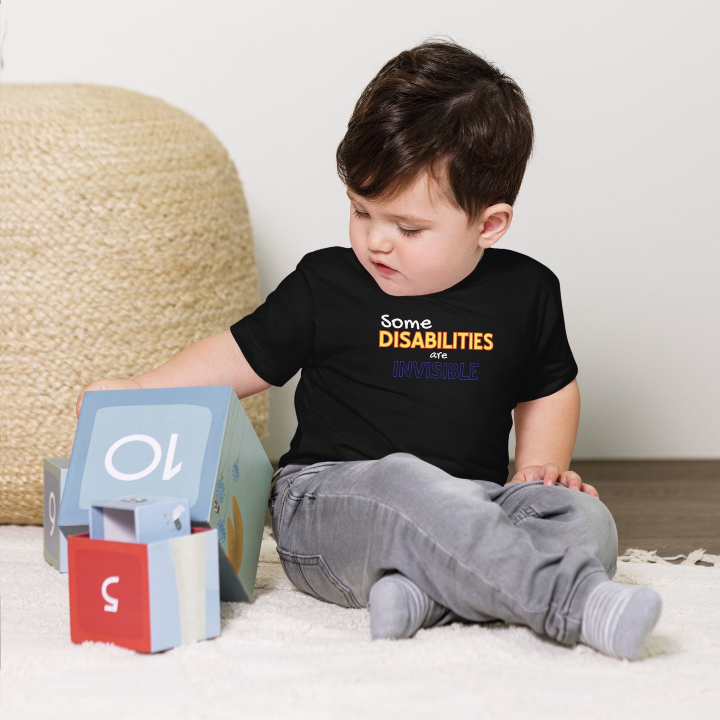 Autism Invisible Disability Toddler Tee