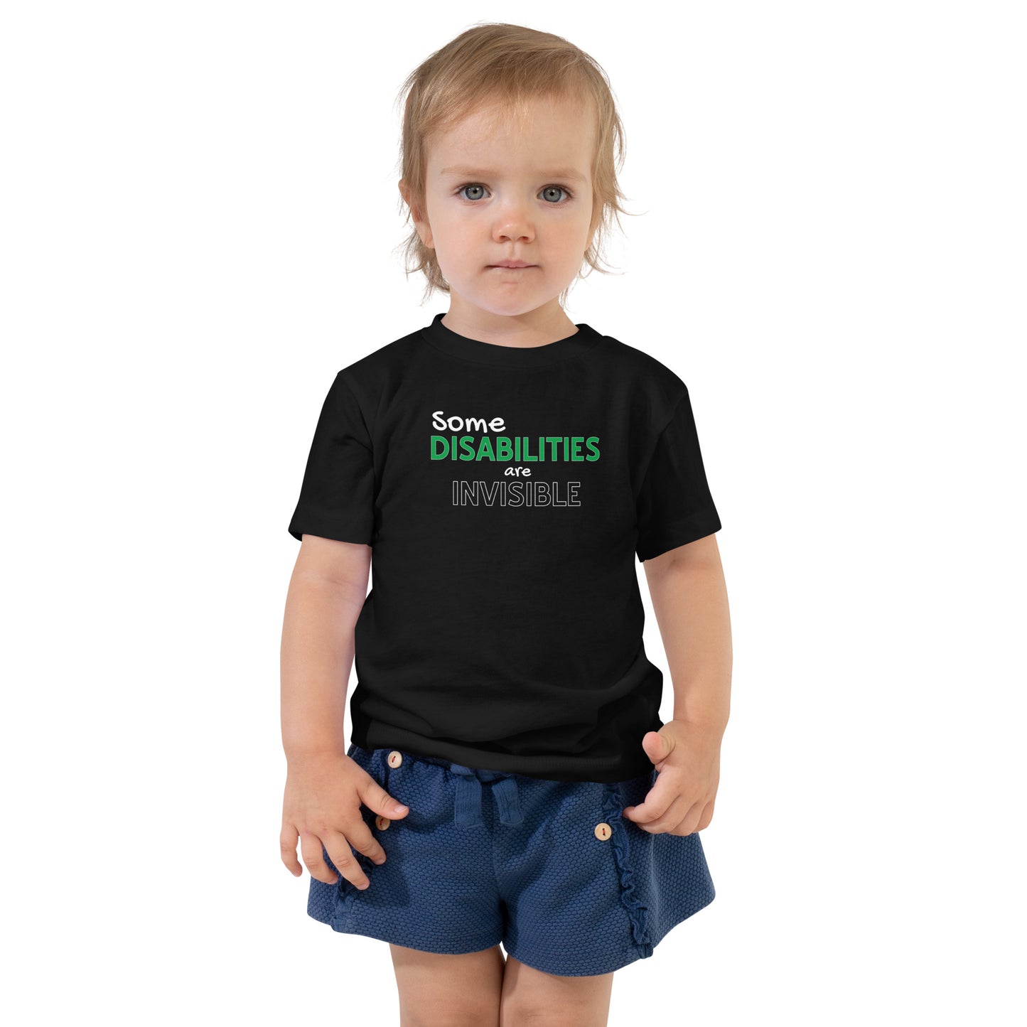 Cerebral Palsy Invisible Disability Toddler Tee