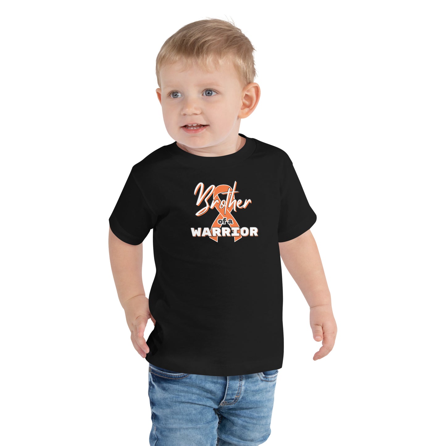 ADHD Brother of a Warrior Toddler Tee