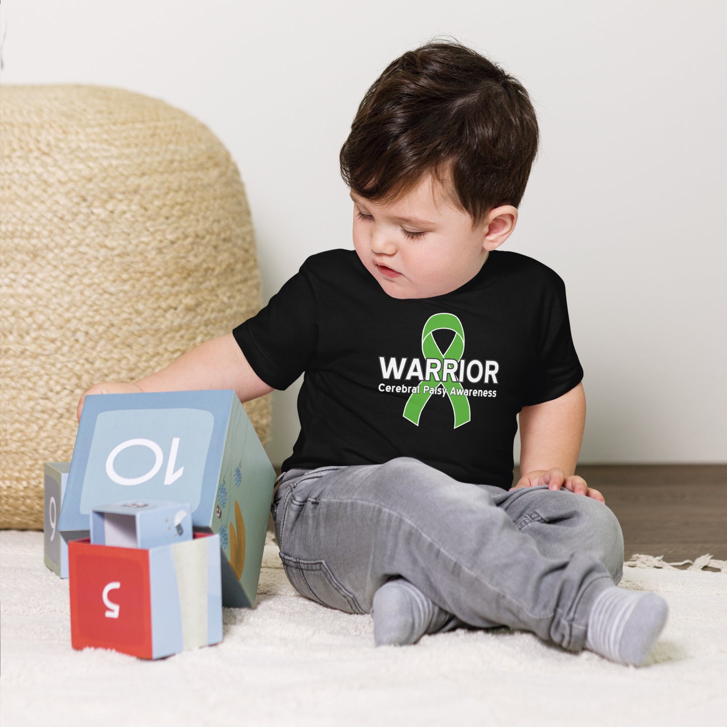 Cerebral Palsy Warrior III Toddler Tee