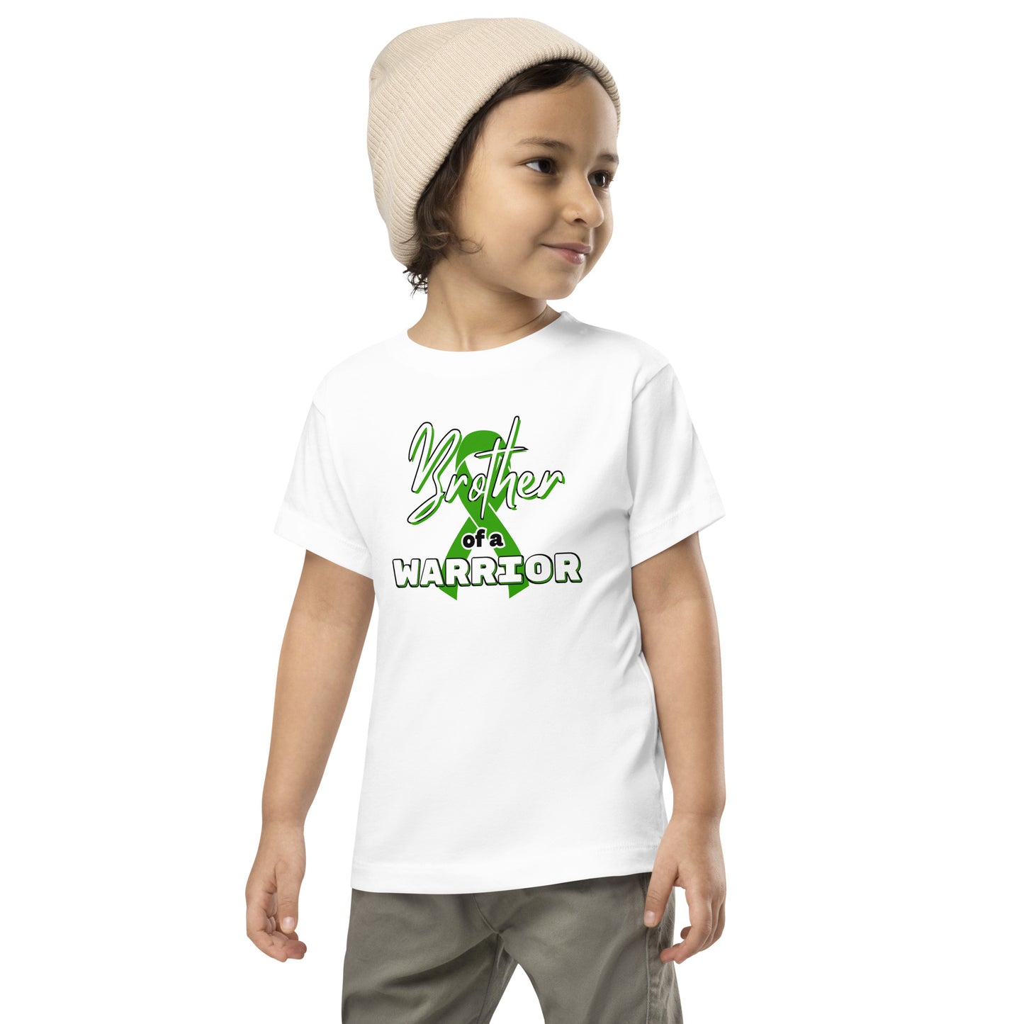 Cerebral Palsy Brother of a Warrior Toddler Tee