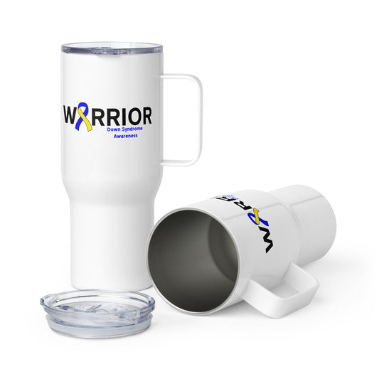 Down syndrome Warrior I Insulated Travel Mug