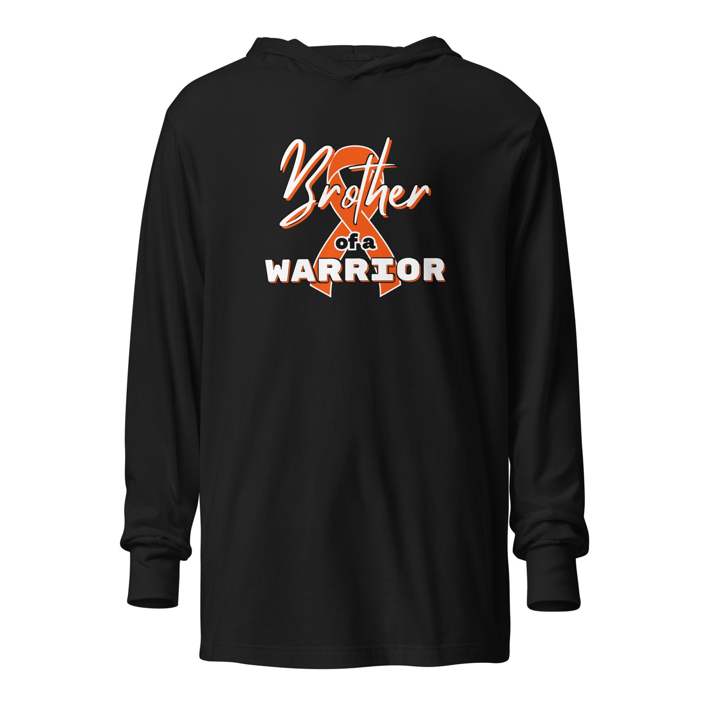 ADHD Brother of a Warrior LS Hooded Tee