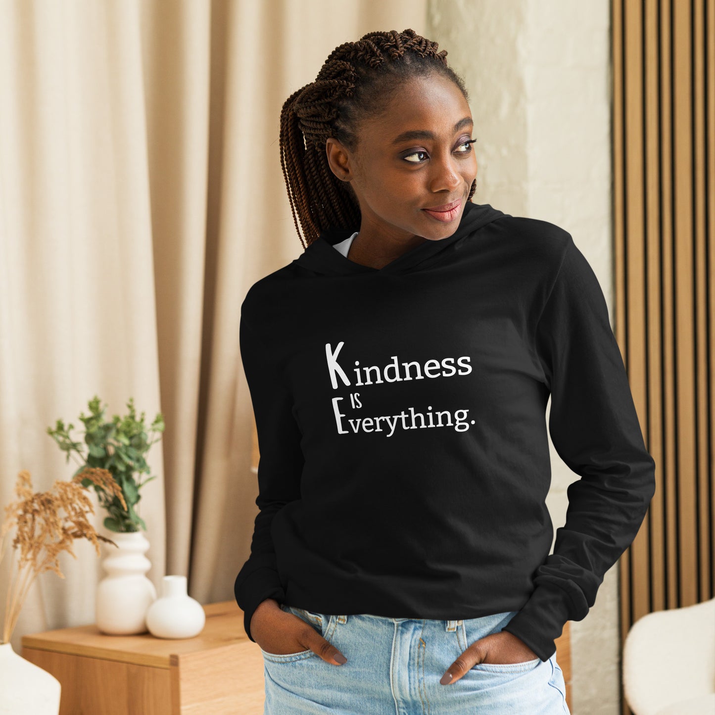 Kindness Is Everything WQ Hooded Tee