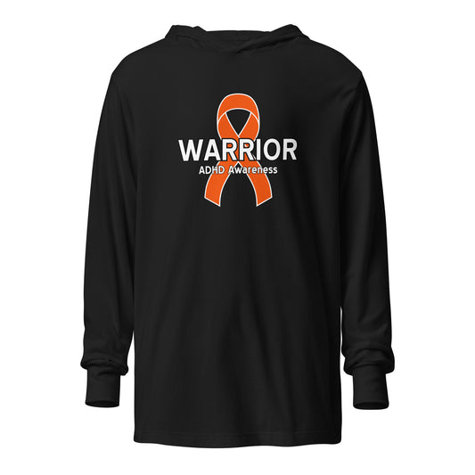 ADHD Warrior III LS Hooded Tee