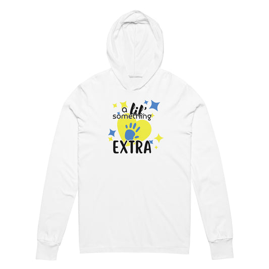 A Lil' Something Extra LS Hooded Tee