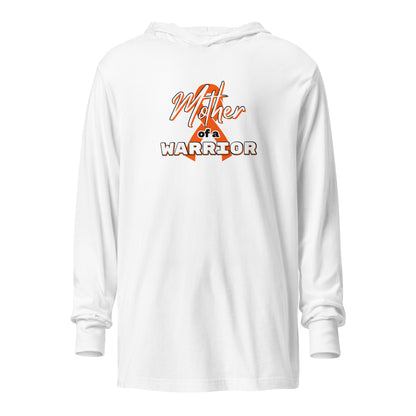 ADHD Mother of a Warrior LS Hooded Tee