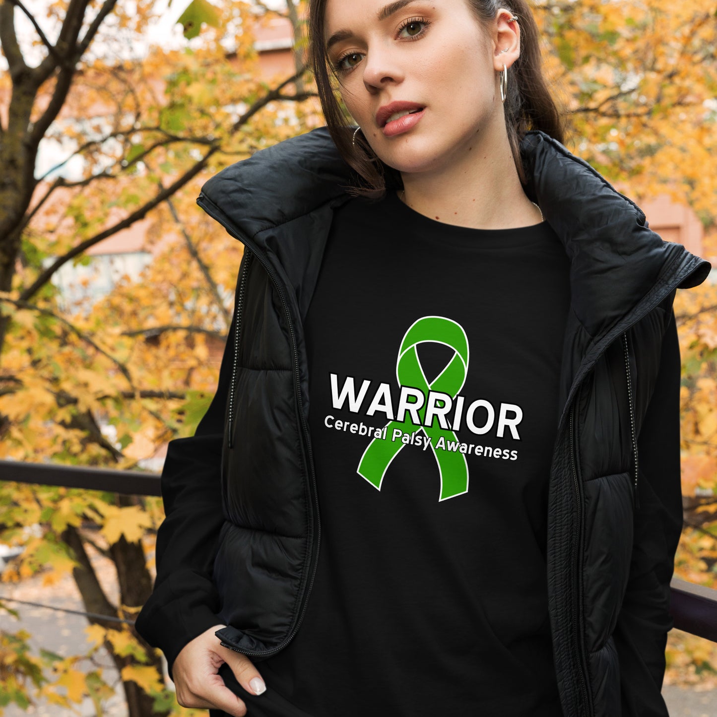 Cerebral Palsy Warrior III LS Tee