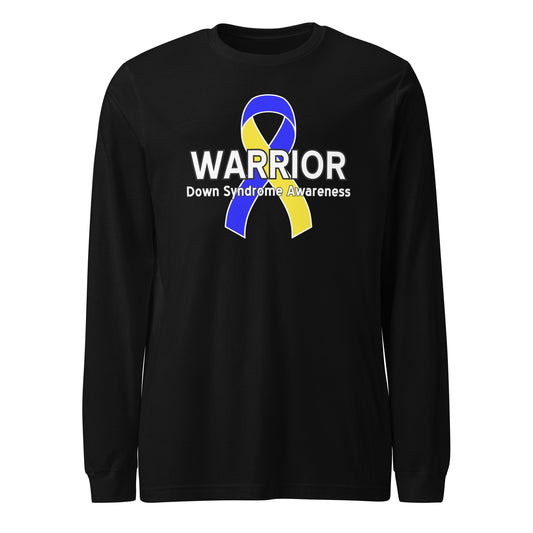 Down syndrome Warrior III LS Tee