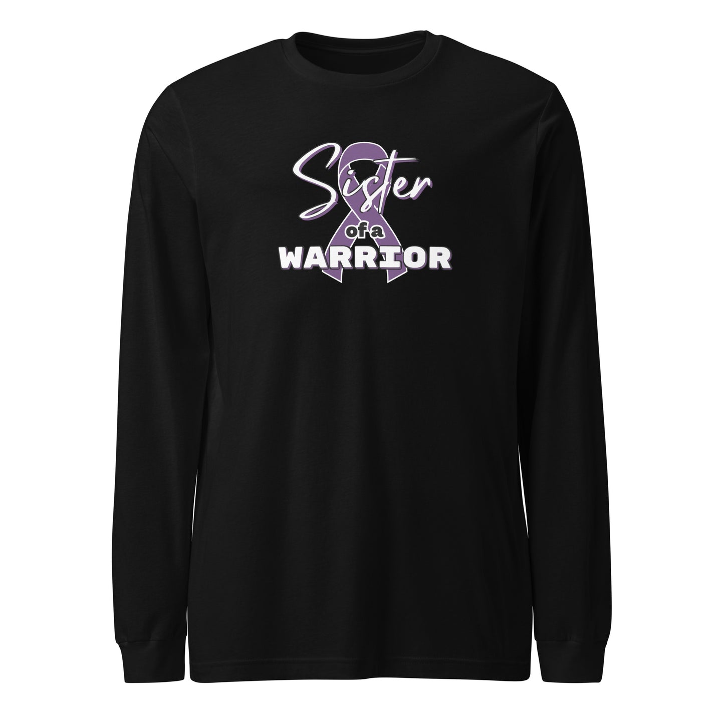 Epilepsy Sister of a Warrior LS Tee