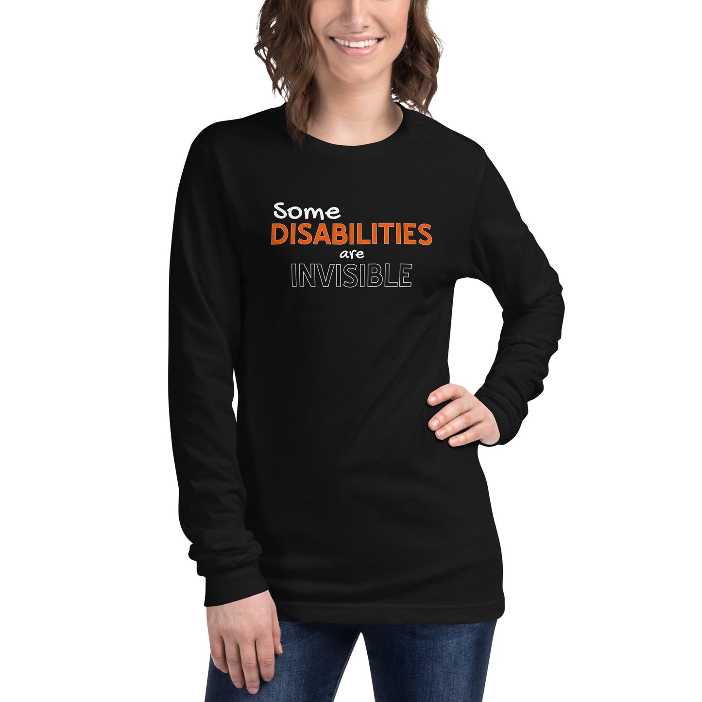 ADHD Invisible Disability LS Tee